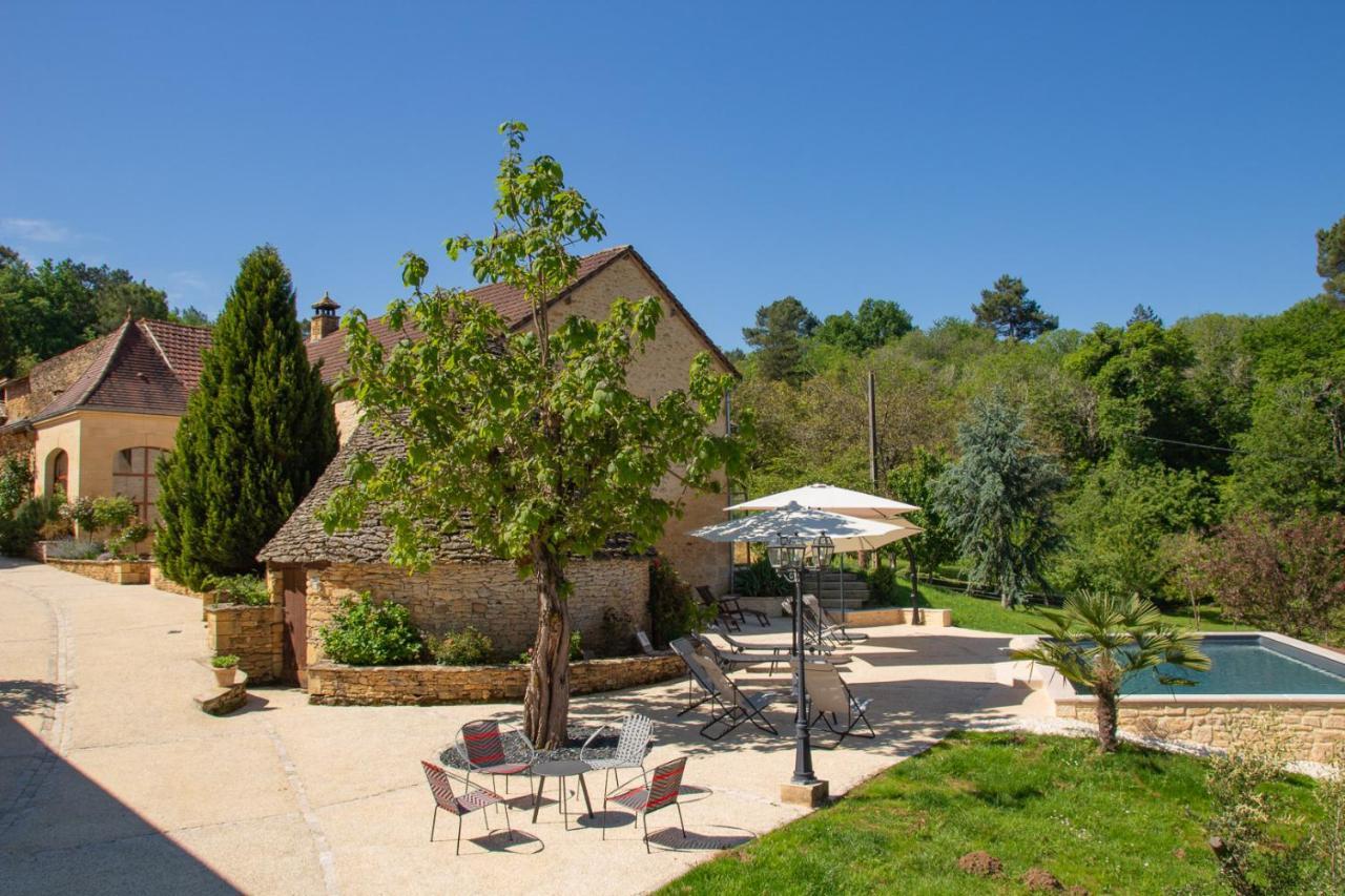 Le Four A Pain, Gite Avec Piscine Et Spa Proche Sarlat Marquay Exterior photo