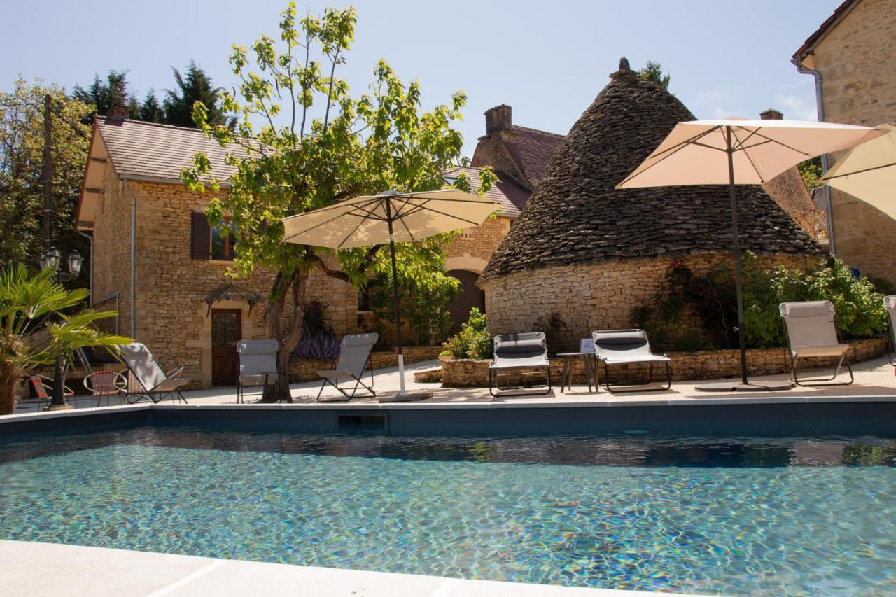 Le Four A Pain, Gite Avec Piscine Et Spa Proche Sarlat Marquay Exterior photo