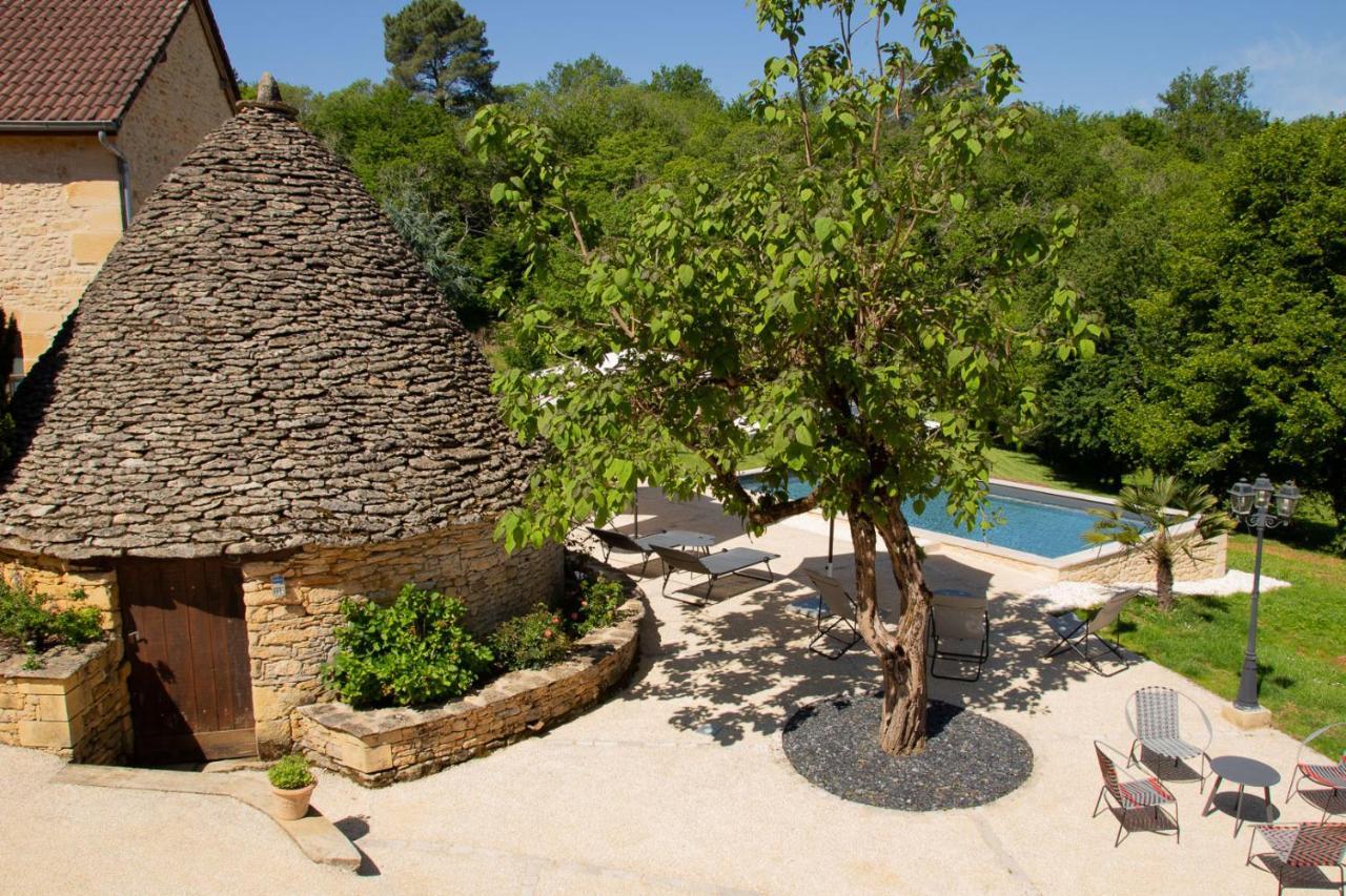 Le Four A Pain, Gite Avec Piscine Et Spa Proche Sarlat Marquay Exterior photo