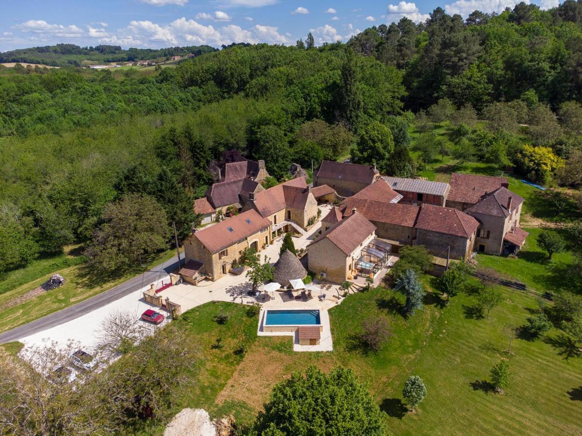 Le Four A Pain, Gite Avec Piscine Et Spa Proche Sarlat Marquay Exterior photo